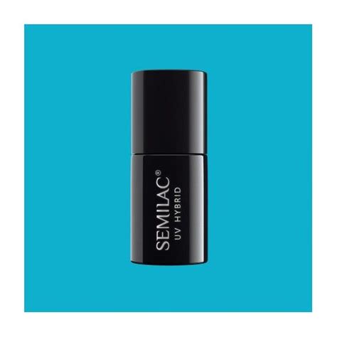 522 UV Hybrid Semilac SemiBeats By Margaret Light Aquamarine 7ml