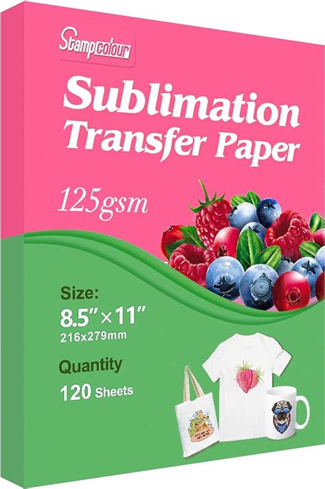 Amazon Stampcolour Sublimation Paper Heat Transfer Paper 8 5x11