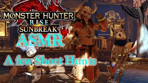 Asmr Monster Hunter Rise Gum Chewing And Whispering A Few Short Hunts