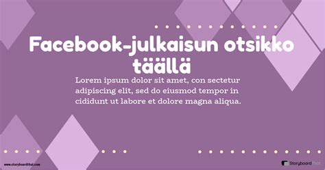 Yrityksen Facebook Malli Storyboard Par Fi Examples