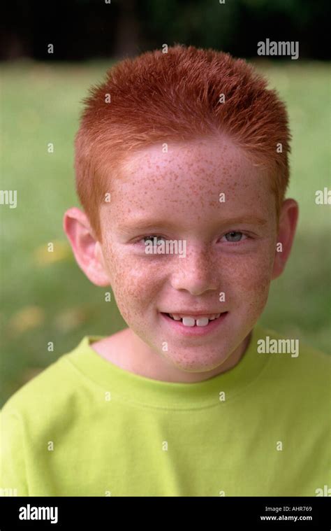 Irish redhead with freckles hi-res stock photography and images - Alamy