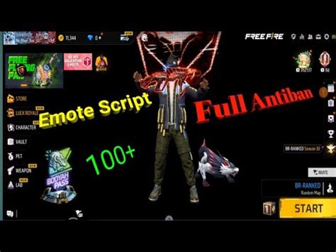 Free Fire All Emote Look Changer script সব এনম দখত পরব OBB