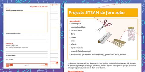 Experiment Steam Forn Solar Catal Teacher Made