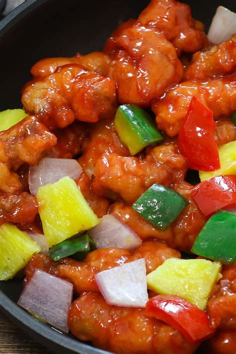 Sweet And Sour Pork Chinese Style