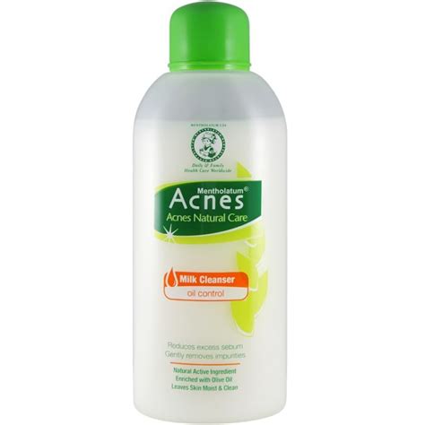 ACNES Natural Care Oil Control Milk Cleanser 110ml Anti Acne By