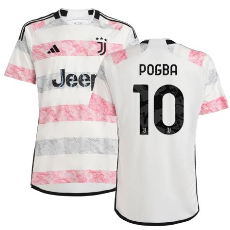 Juventus Away Shirt Pogba Foot Soccer Pro