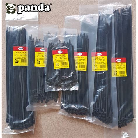 Jual Kabel Tis X Mm Putih Hitam Cable Ties White Black