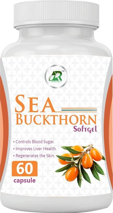 Sea Buckthorn Oil Capsule At ₹ 220 Bottle Herbal Capsule In Jaipur