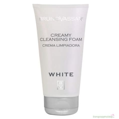 Bruno Vassari White Creamy Cleansing Foaming L M S Ch S Ng Da