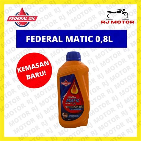 Jual Oli Federal Ultratec Matic W Liter Federal Oil Asli