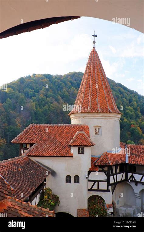 Bran Castle Known As Dracula Castle In Bran Transylvania Romania