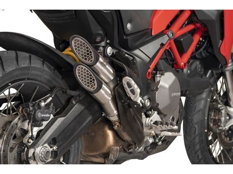 Système d échappement Slip on Power Gun pour Ducati MULTISTRADA 950 QD