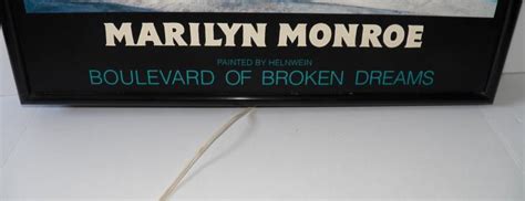 Marilyn Monroe Boulevard Of Broken Dreams Neon Sign