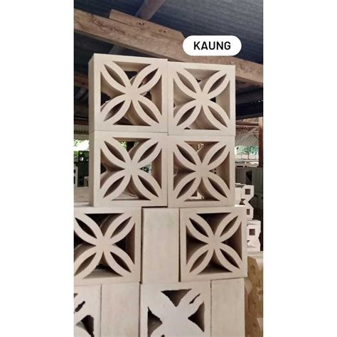 Jual Roster Beton Loster Minimalis Motif Kawung Shopee Indonesia