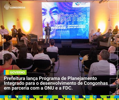 Prefeitura Lan A Programa De Planejamento Integrado Para O