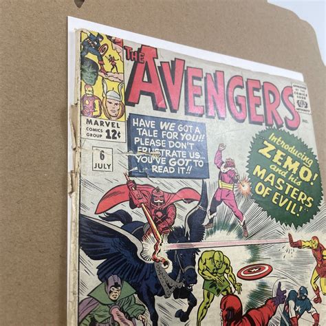 Avengers 6 1964 Silver Age 1st Appearance Of Zemo And Masters Of Evil