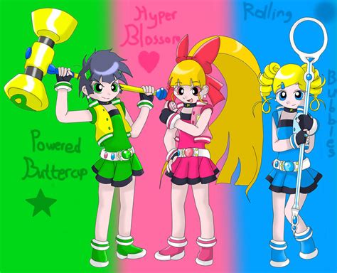 Powerpuff Girls Z Redraw By Poweredbuttercup10 On Deviantart