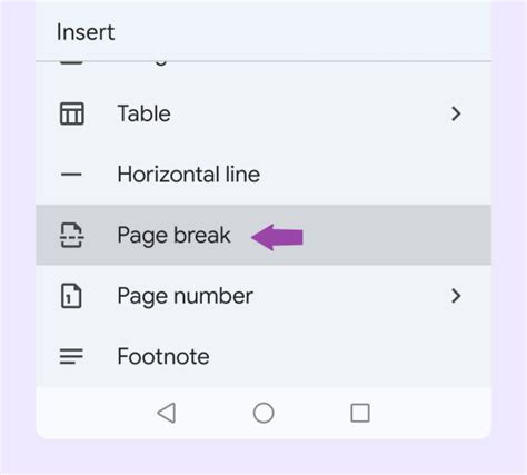 How To Add A Page On Google Docs Desktop Mobile Or Tablet