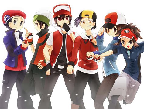 Pokemon Red Vs Gold Wallpaper