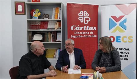 Convenio De C Ritas Diocesana Con El Colegio Oficial De Enfermeros Y