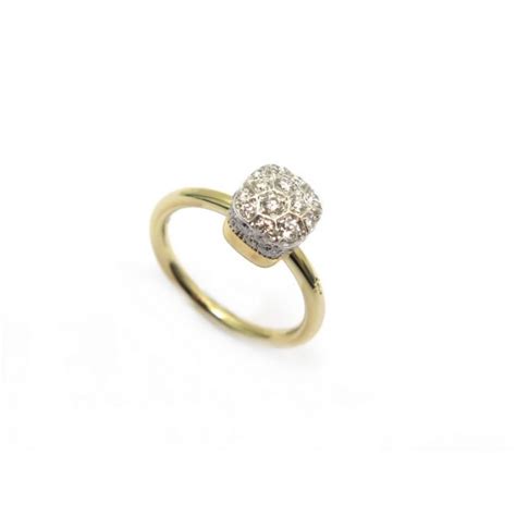 Bague Pomellato Nudo T Or Jaune K Diamants Ct