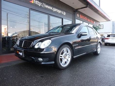 Mercedes Benz C Class C32 Amg 2003 Black 82600 Km Details