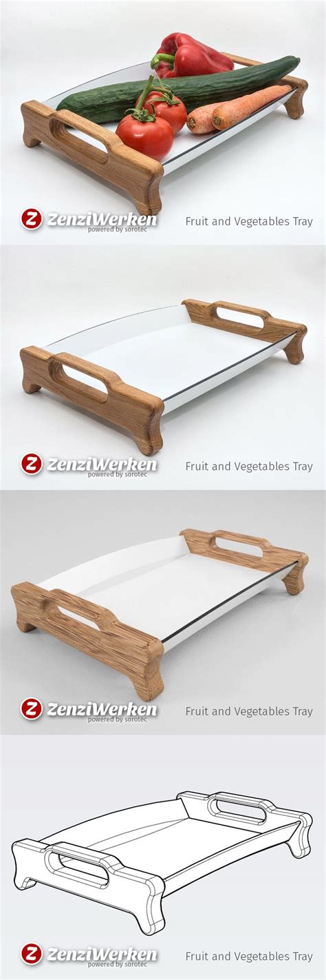 Fruit and Vegetables Tray | Serving tray wood, Small wooden tray, Wood tray