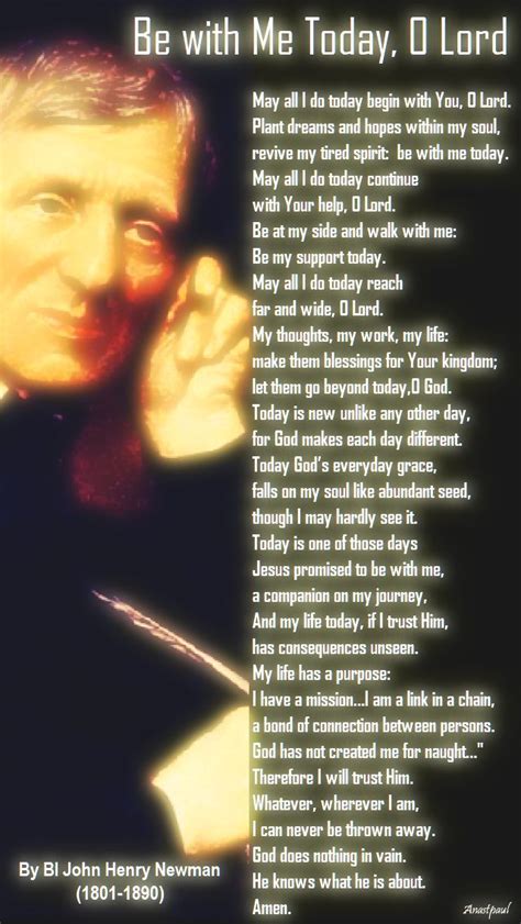 Our Morning Offering 9 October The Memorial Of Blessed John Henry Newman 1801 1890 Anastpaul