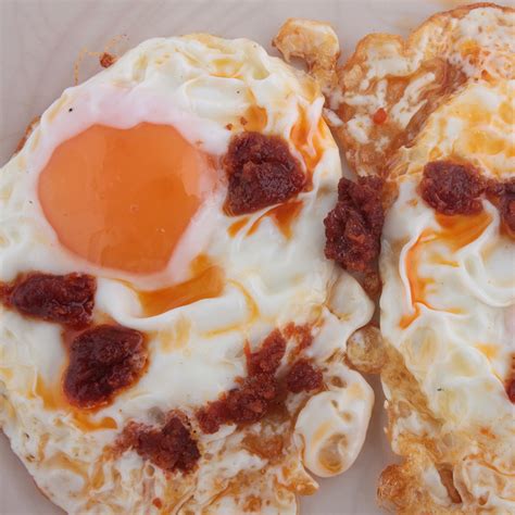 Huevos Fritos Con Sobrasada De Mallorca El Zagal