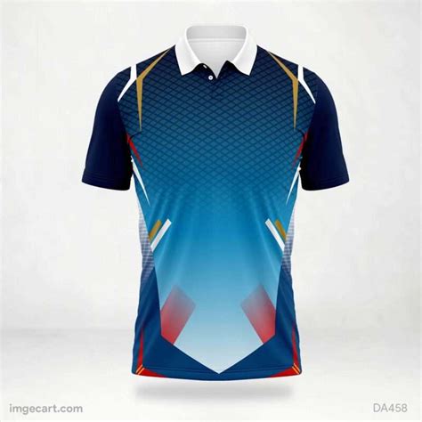 Premium Blue Jersey Design Imgecart