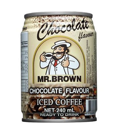 Mr Brown Chocolate Flavour Iced Coffee 240ml Haisue