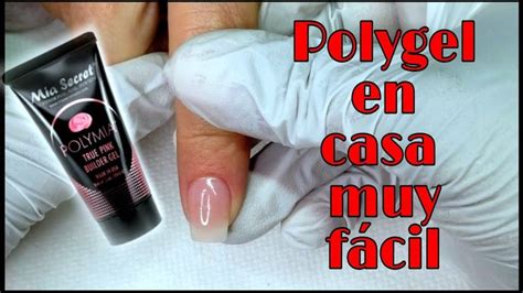 Uñas de polygel paso a paso y muy fácil de hacer haga sus uñas en