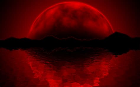 Red Moon Wallpaper (62+ pictures) - WallpaperSet