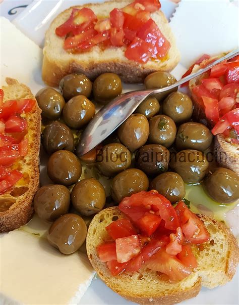 Antipasto Bruschetta E Olive Blog Di Vaipinacucina