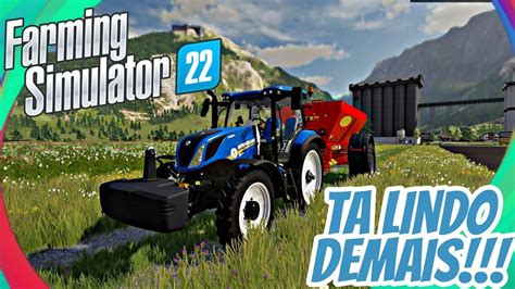 Finalmente Lan Ou O Farming Simulator Conferindo O In Cio De