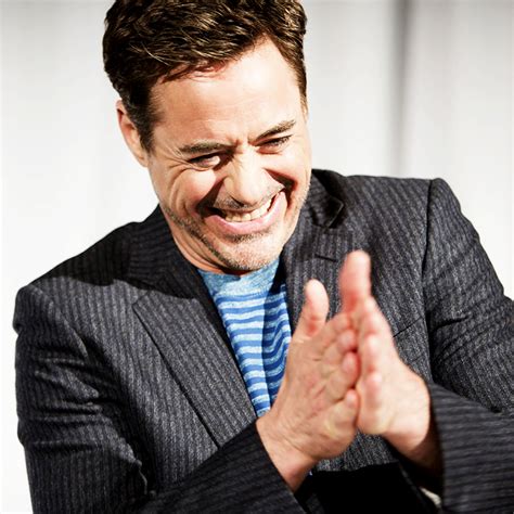 Robert Downey Jr At The Captain America Civil War Press Conference