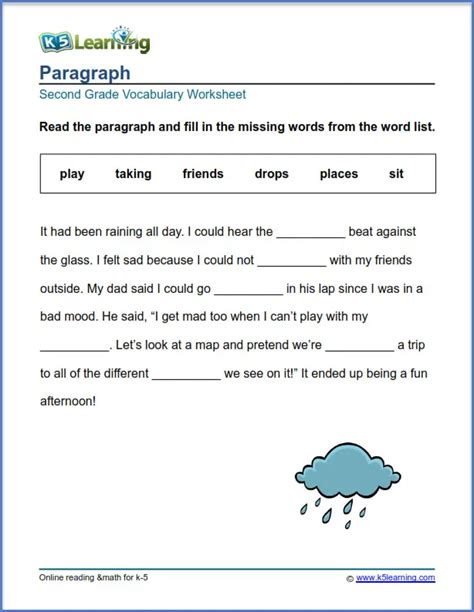 Printable Fill In The Blank Stories