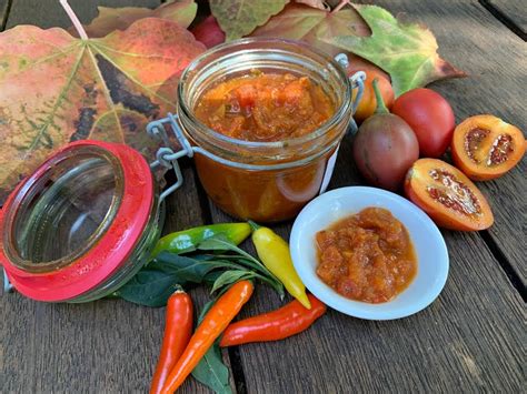 Mikes Tomato Tamarillo Chutney Seasons With Sheridan