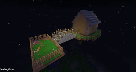 my floating house in minecraft V1 by ThatPonyUknow on DeviantArt