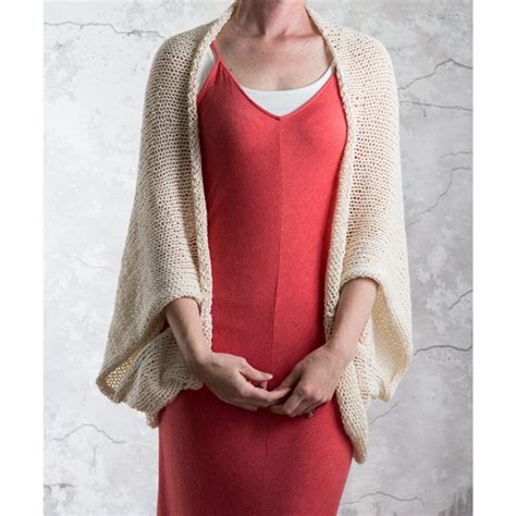 FREE INTROSPECTION Summer Shrug Knitting Pattern Brome Fields