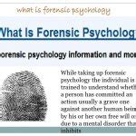 Forensic Psychology Definition Become A Psychologist In UK