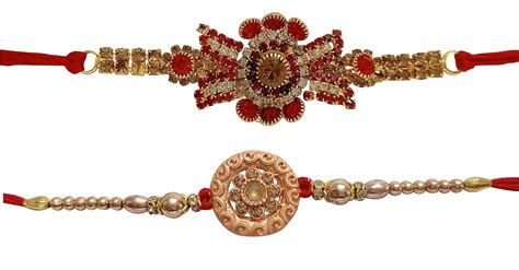 Buy Ethnic Karigari Rakhi Set Of Beautiful Traditional Elegant Rakhi