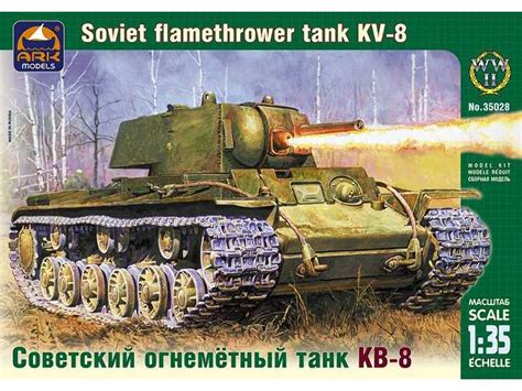 Russian Heavy Flamethrower Tank Kv