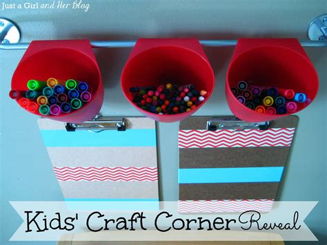 Kids Craft Corner Reveal