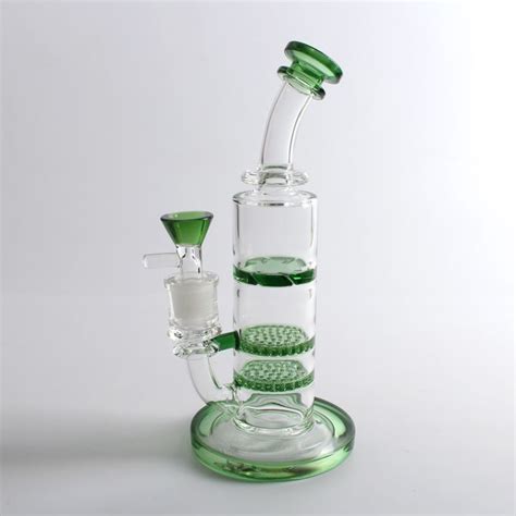 Glass Bong Oil Rig Honeycomb Tornado Perc Water Pipes Big