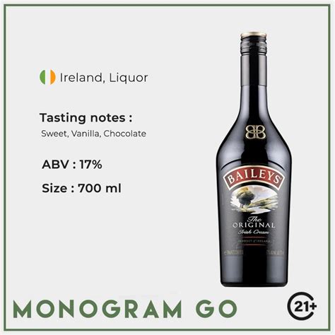 Jual Baileys The Original Irish Cream Ml Shopee Indonesia