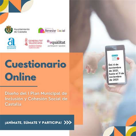 Castalla Lanza Un Cuestionario Participativo Para Elaborar El I Plan De