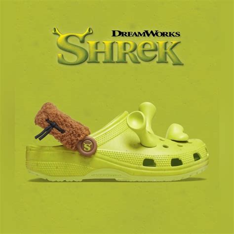 CROCS Shoes New Crocs Classic Dreamworks Shrek Clog Green Crocs