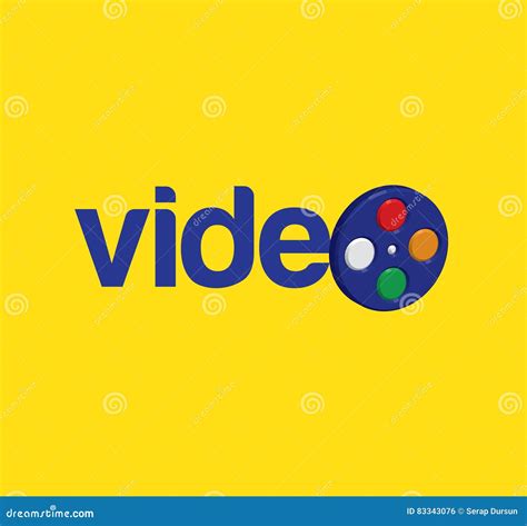 Video Logo Design Stock Vector Illustration Of Cinematography 83343076