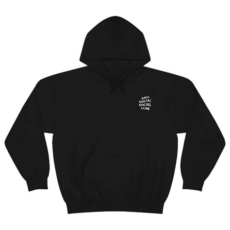 Anti Social Club Hoodie - Anti Social Mind Games Black Hoodie